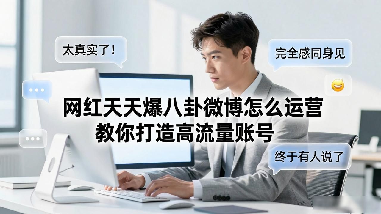 网红天天爆八卦微博怎么运营 教你打造高流量账号