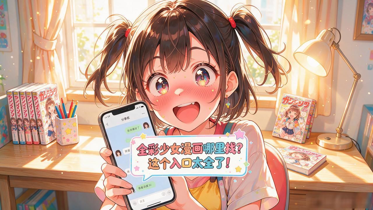 全彩少女漫画哪里找？这个入口太全了！